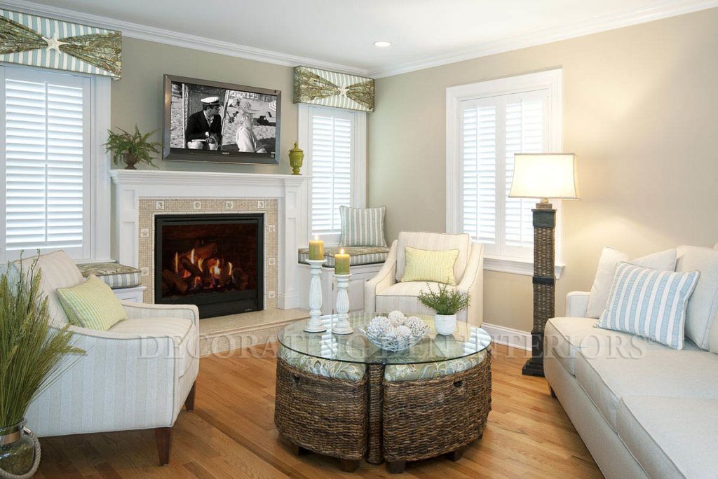 spring lake nj living room interior designer