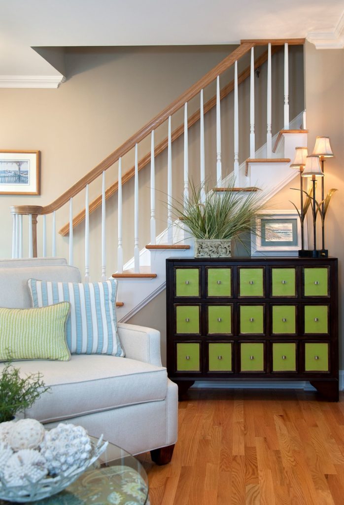 Coastal Foyer Interior Designer Sea Girt, NJ