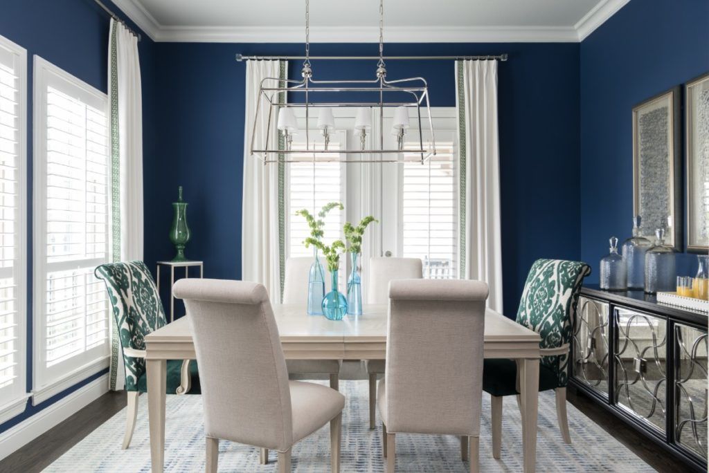 spring lake nj dining room interior designer