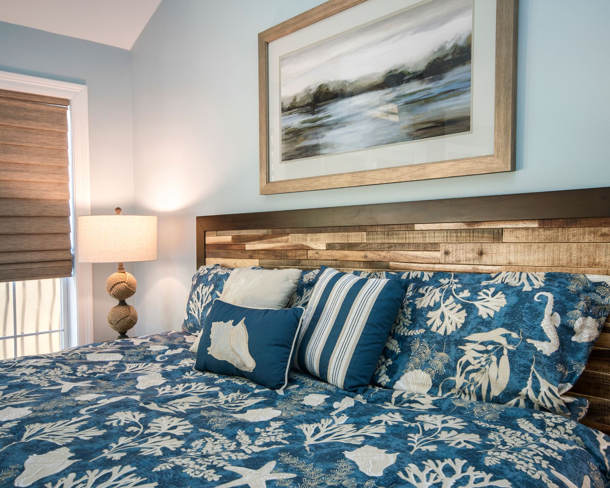 Coastal Bedroom Interior Decorator Sea Girt, NJ